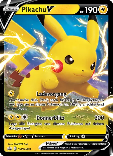 Pikachu V [Charge | Thunderbolt]