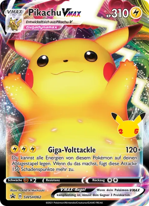 Pikachu VMAX [G-Max Volt Tackle]