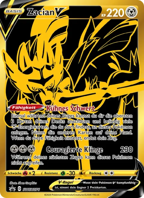 Zacian V [Intrepid Sword | Brave Blade]