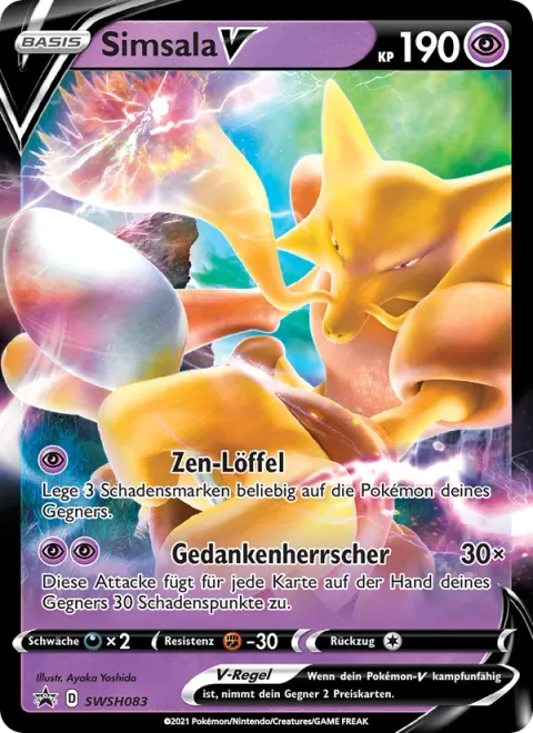 Alakazam V [Zen Spoon | Mind Ruler]