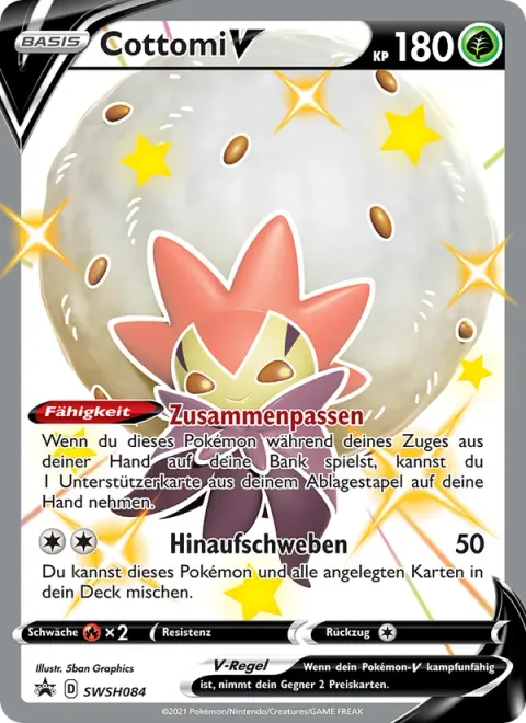 Eldegoss V [Happy Match | Float Up]