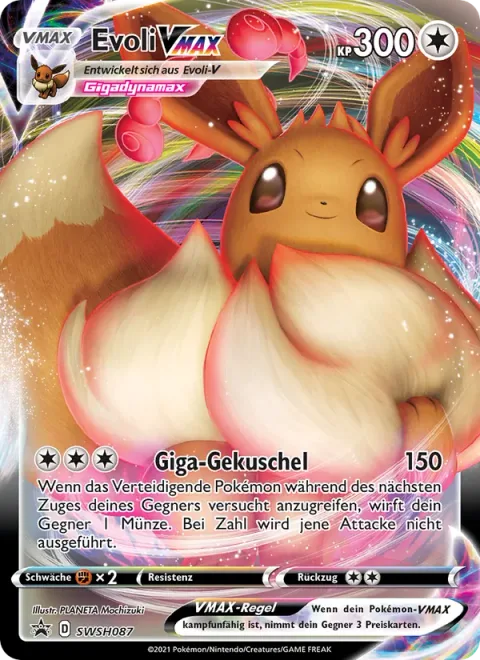 Eevee VMAX [G-Max Cuddle]
