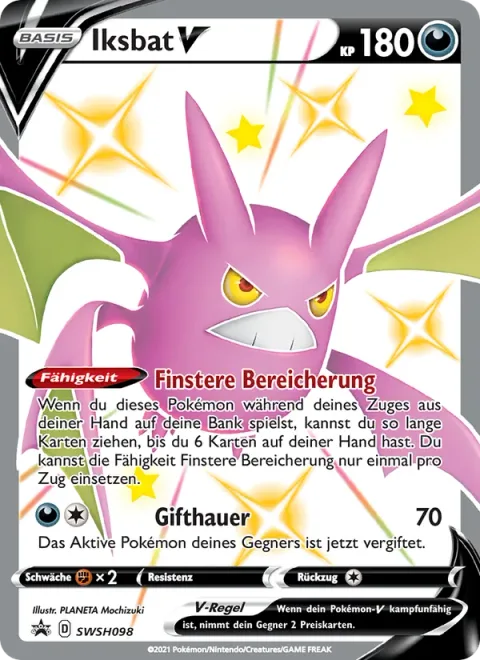 Crobat V [Dark Asset | Venomous Fang]