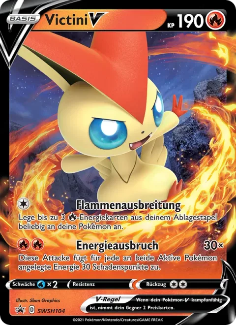 Victini V [Spreading Flames | Energy Burst]