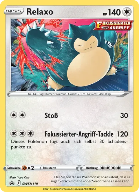 Snorlax [Slap Push | Single Strike Tackle]