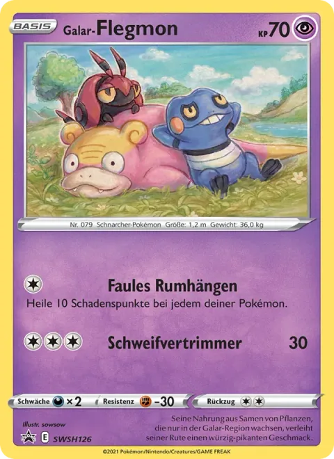 Galarian Slowpoke [Everyone Laze Around | Tail Whap]