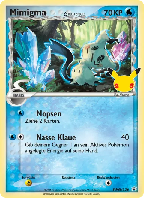 Mimikyu δ Delta Species [Filch | Wet Claw]