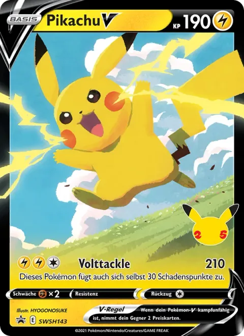 Pikachu V [Volt Tackle]