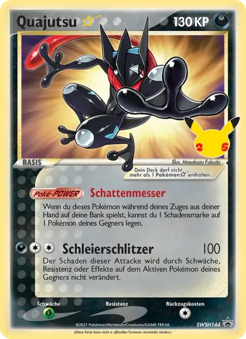 Greninja Gold Star [Shadow Knife | Mist Slash]