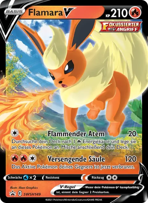 Flareon V [Flaming Breath | Scorching Column]