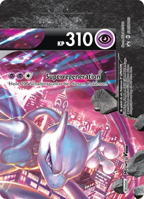Mewtwo V-UNION [Super Regeneration]