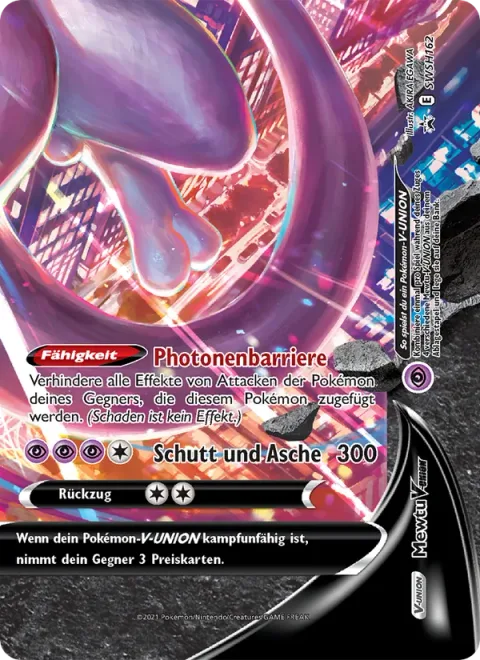 Mewtwo V-UNION [Photon Barrier | Final Burn]