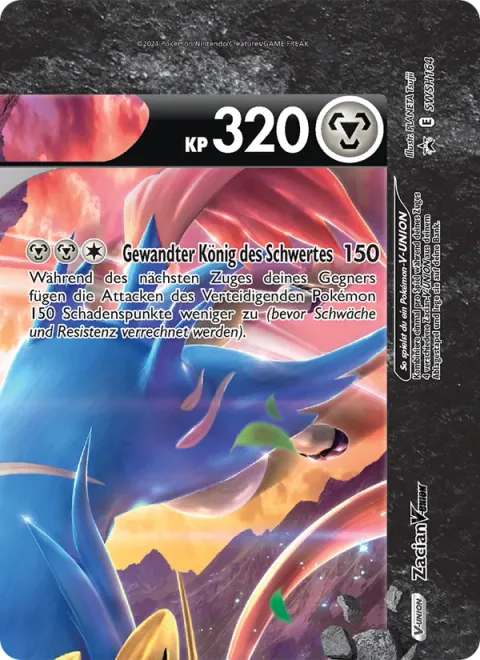 Zacian V-UNION [Dance of the Crowned Sword]