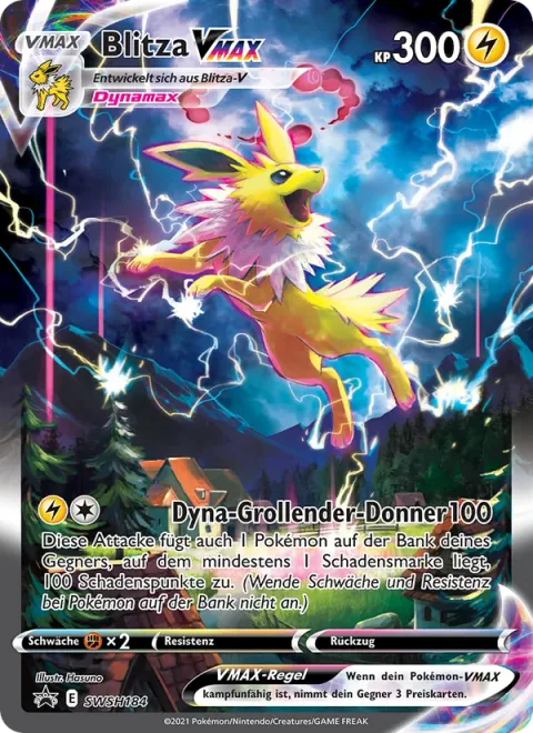 Jolteon VMAX [Max Thunder Rumble]