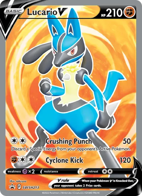 Lucario V [Crushing Punch | Cyclone Kick]