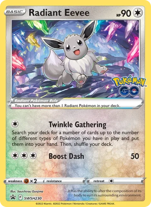 Radiant Eevee [Twinkle Gathering | Boost Dash]