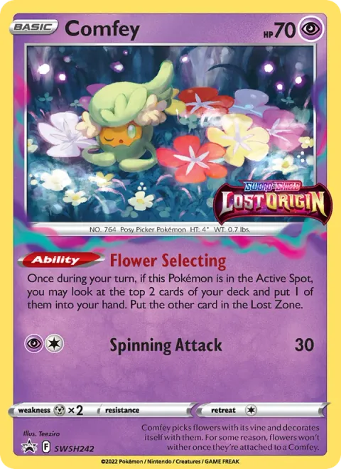 Comfey [Flower Selecting | Spinning Attack]