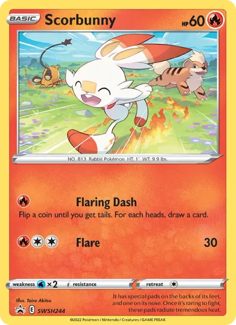 Scorbunny [Flaring Dash | Ember]