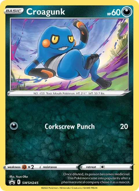 Croagunk [Corkscrew Punch]