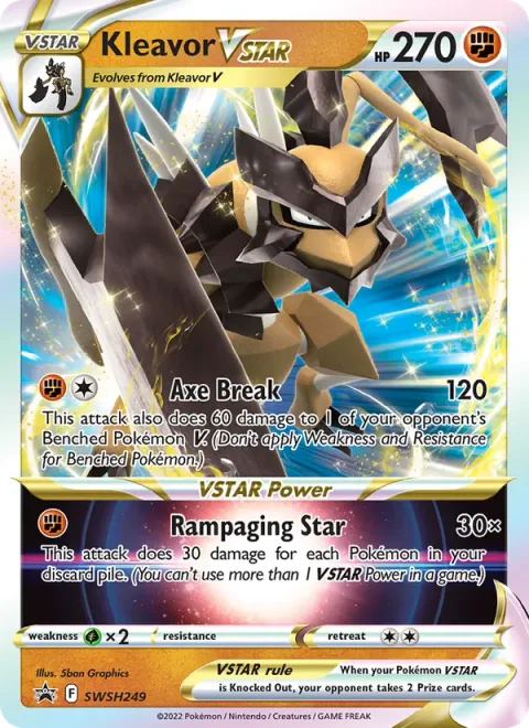 Kleavor VSTAR [Axe Break | Rampaging Star]