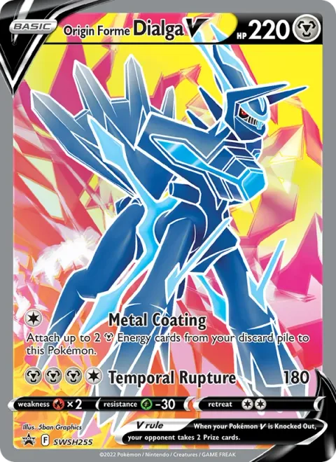 Origin Forme Dialga V [Metal Coating | Temporal Rupture]
