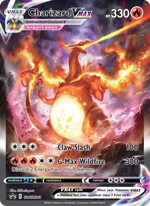 Charizard VMAX [Claw Slash | G-Max Wildfire]