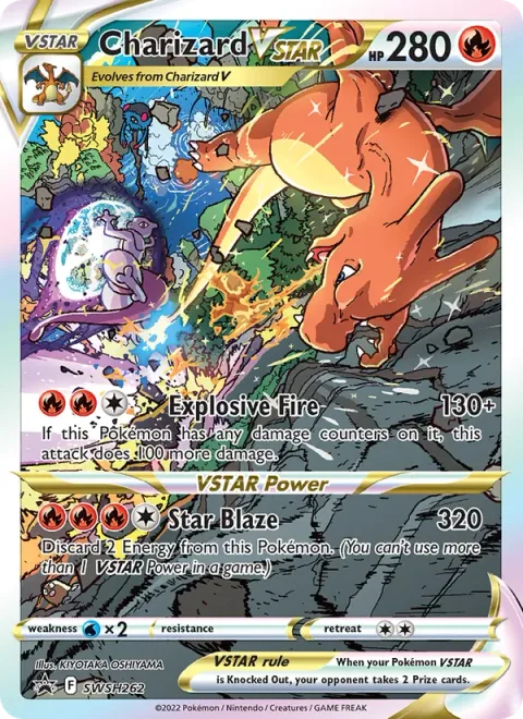 Charizard VSTAR [Explosive Fire | Star Blaze]