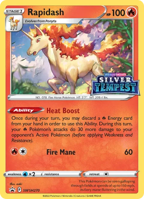 Rapidash [Heat Boost | Fire Mane]