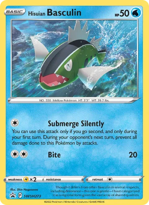 Hisuian Basculin [Submerge Silently | Bite]