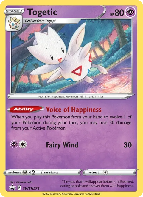 Togetic [Voice of Happiness | Fairy Wind]