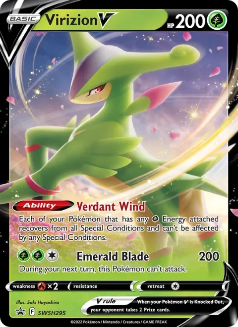 Virizion V [Verdant Wind | Emerald Blade]