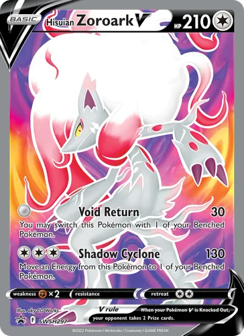 Hisuian Zoroark V [Void Return | Shadow Cyclone]