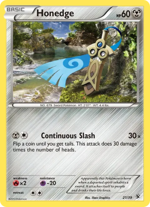 Honedge [Continuous Slash]