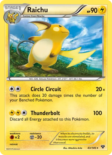 Raichu [Circle Circuit | Thunderbolt]