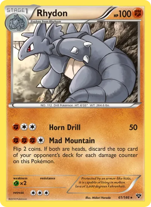 Rhydon [Horn Drill | Mad Mountain]