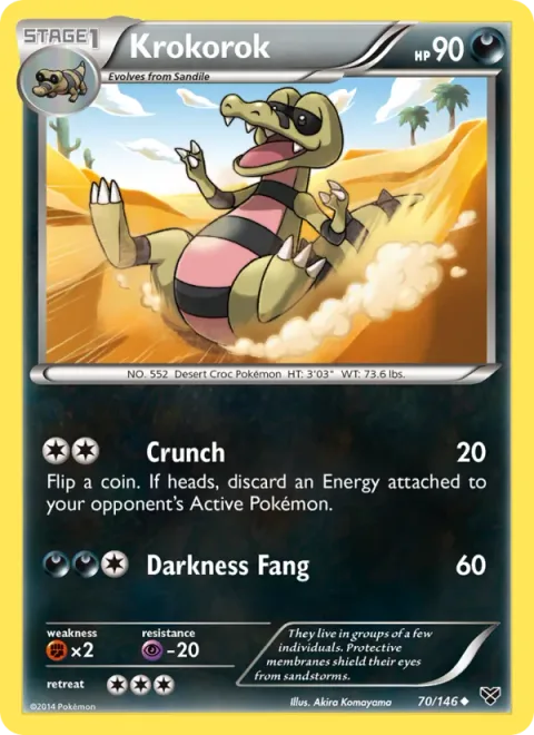 Krokorok [Crunch | Darkness Fang]
