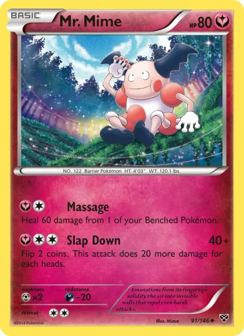 Mr. Mime [Massage | Slap Down]