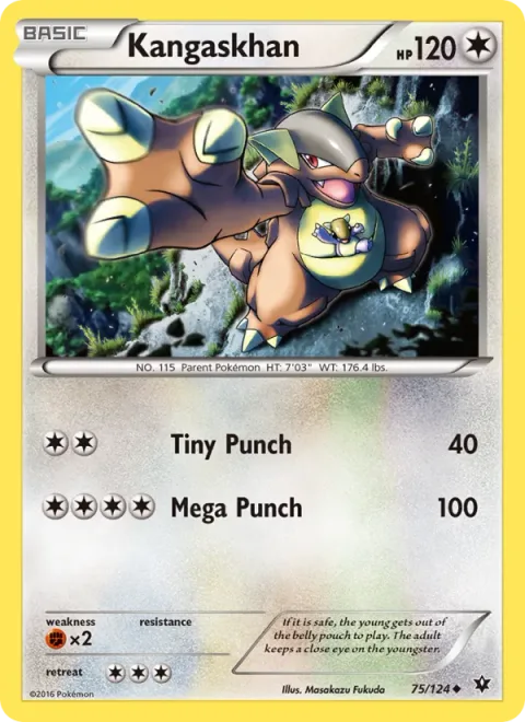 Kangaskhan [Tiny Punch | Mega Punch]