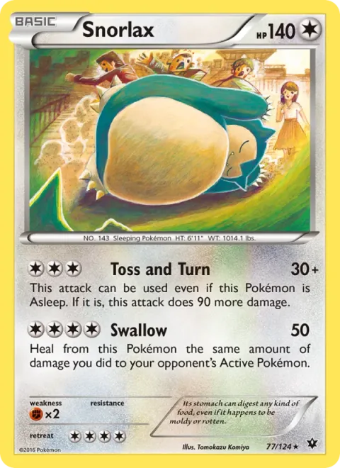 Snorlax [Toss and Turn | Swallow]