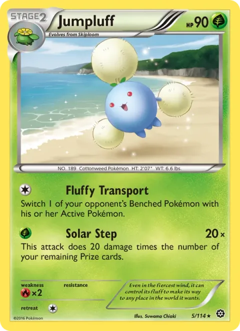 Jumpluff [Fluffy Transport | Solar Step]