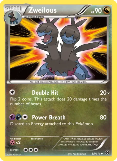Zweilous [Double Hit | Power Breath]
