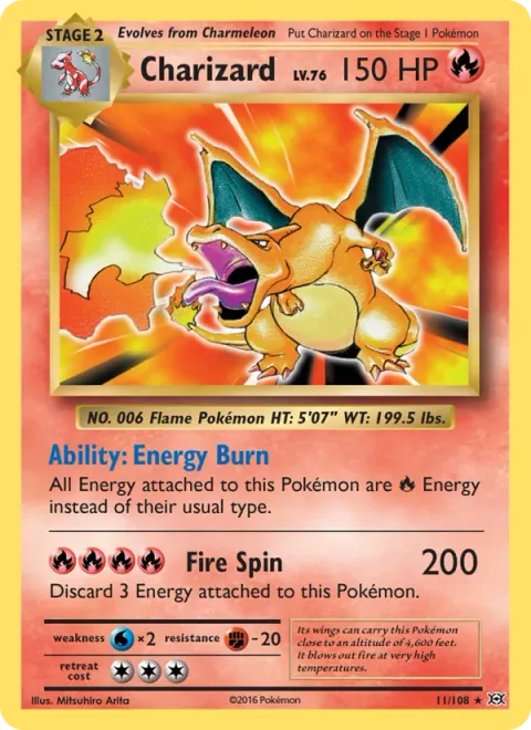 Charizard [Energy Burn | Fire Spin]
