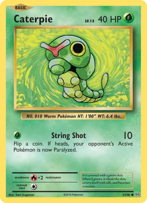 Caterpie [String Shot]