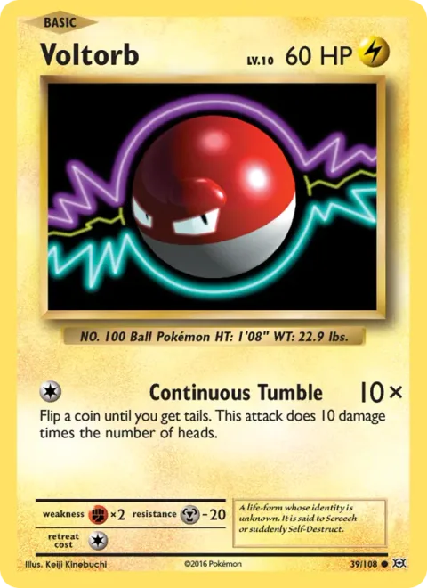 Voltorb [Continuous Tumble | EVO]