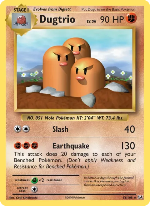 Dugtrio [Slash | Earthquake]