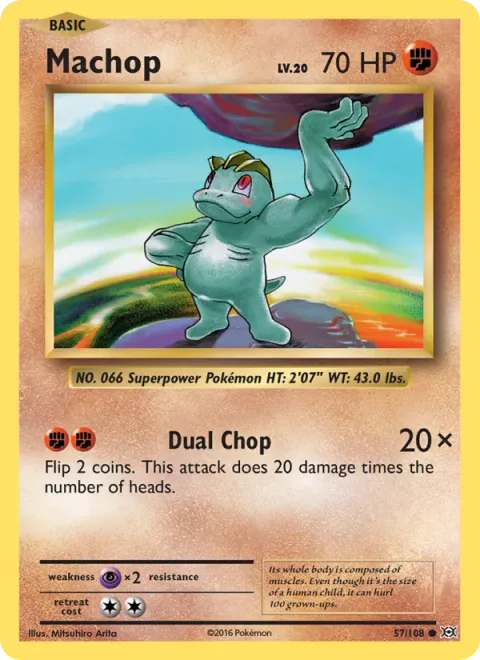 Machop [Dual Chop | EVO]