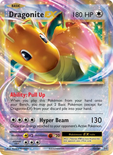 Dragonite EX [Pull Up | Hyper Beam]