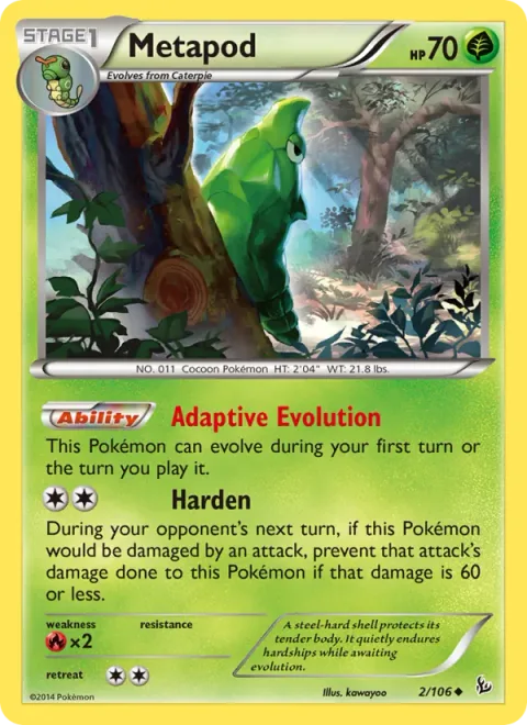 Metapod [Adaptive Evolution | Harden]
