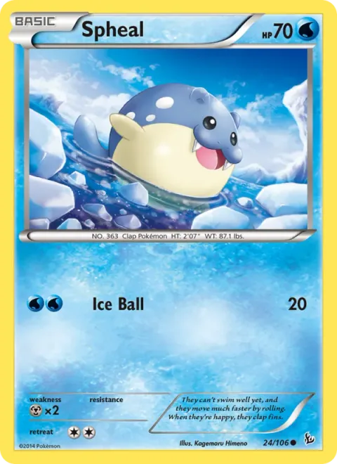 Spheal [Ice Ball]