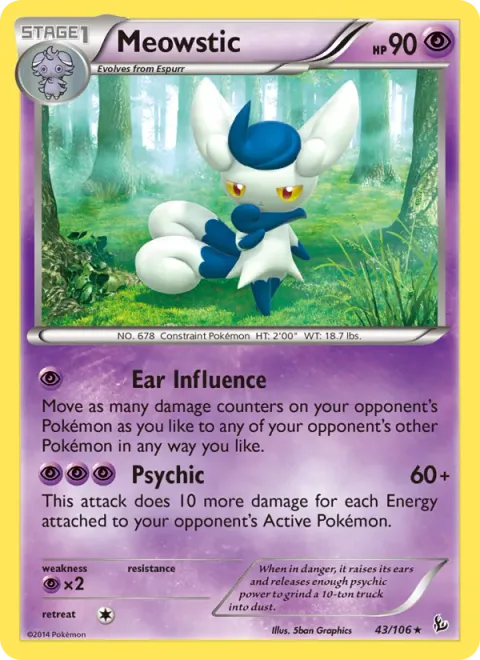 Meowstic [Ear Influence | Psychic]